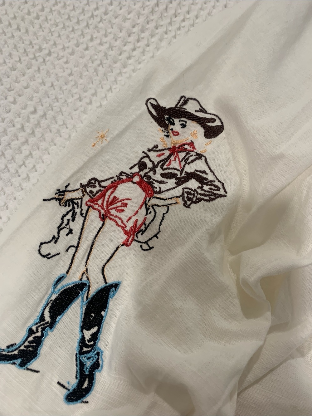 Cute cowgirl shirt by BLUE B - Picture 6 of 13